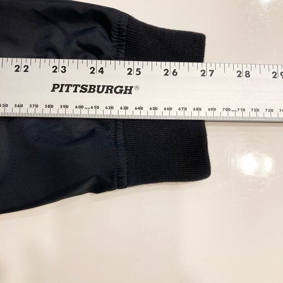 Nwot TED BAKER Bomber Jacket Men 4/L Navy Windbreaker Zip Pocket Logo “Electiv” - Picture 11 of 12